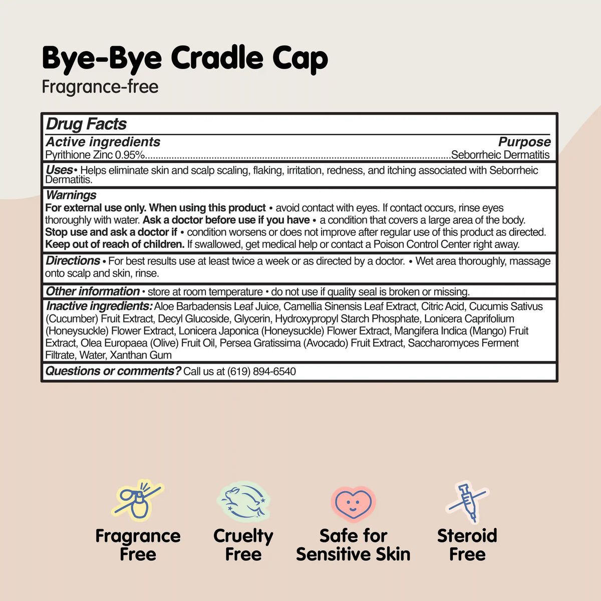 Bye-Bye Cradle Cap